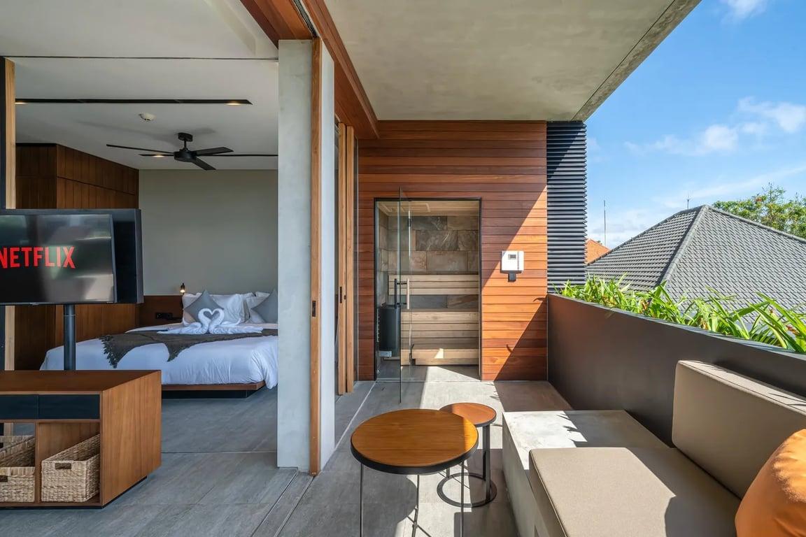 Property Image 1 Bedroom Apartment With<br/>Corner Terrace Sauna, Ice Bath